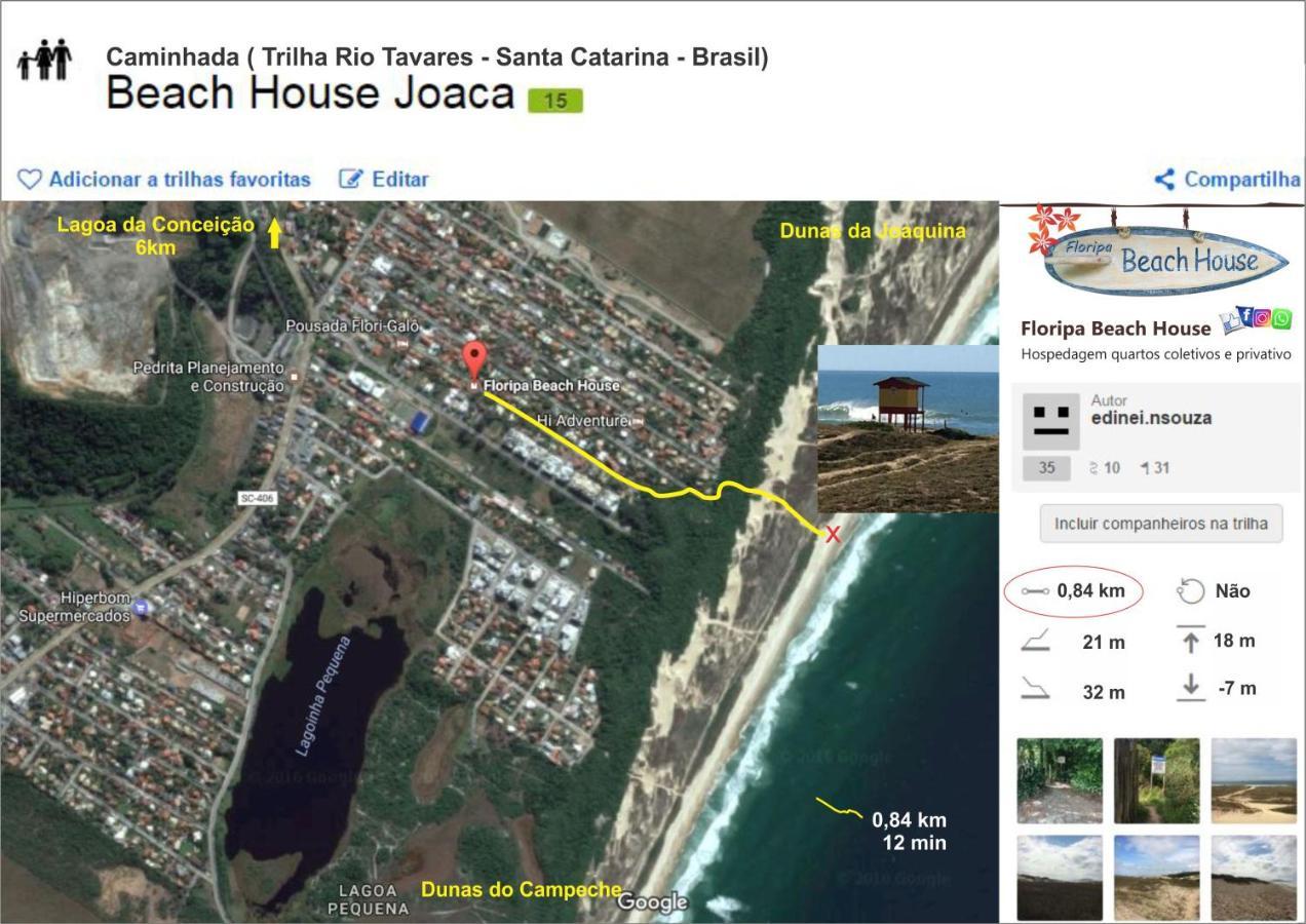 Floripa Beach House Hostel Florianópolis Exterior foto